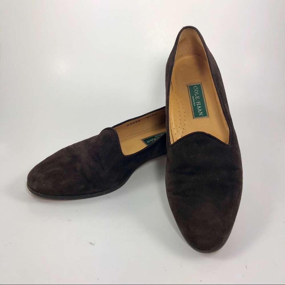 Cole Haan Women’s Brown Suede Loafers 9.5 AA